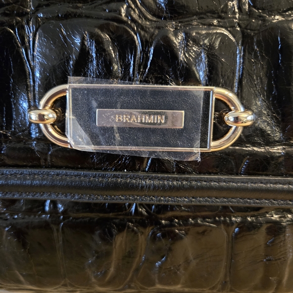 Brahmin Jenah Shoulder Bag – Black Castle View - Picture 2 of 7